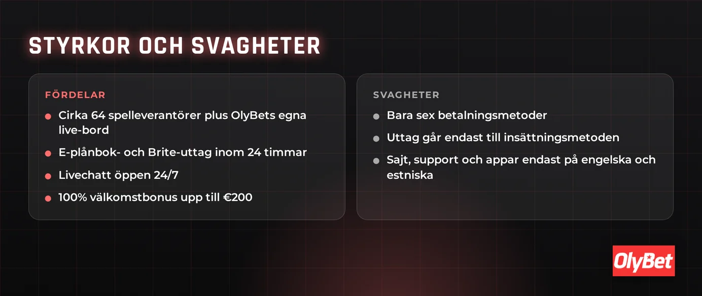 Visa styrkor svagheter översikt